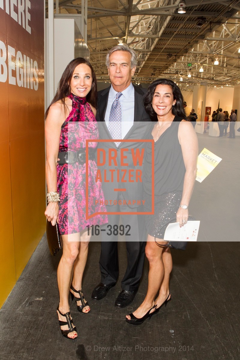 Kimberly Veley, John Kerslacke, Kelly Reade, ART MARKET San Francisco Benefit Preview Gala, US, May 15th, 2014, Photo #116-3892 Kimberly Veley, John Kerslacke, Kelly Reade, Photo #116-3892