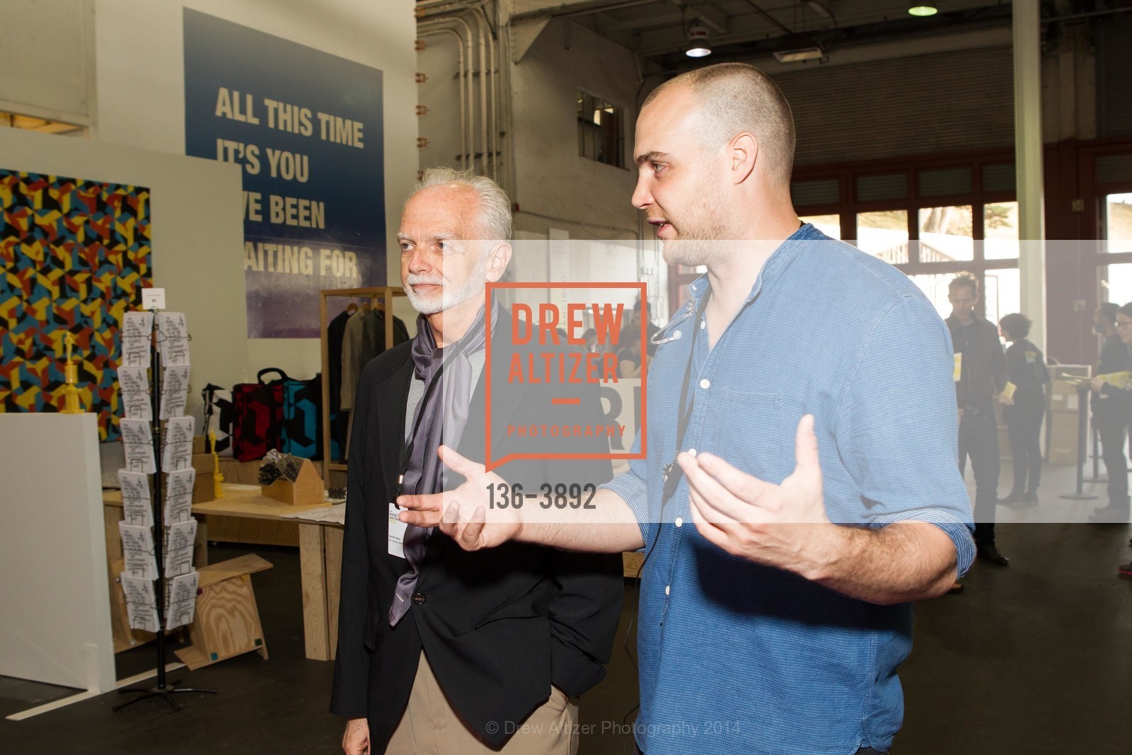 Kenneth Barker, Max Fishko, ART MARKET San Francisco Benefit Preview Gala, US, May 15th, 2014, Photo #136-3892 Kenneth Barker, Max Fishko, Photo #136-3892