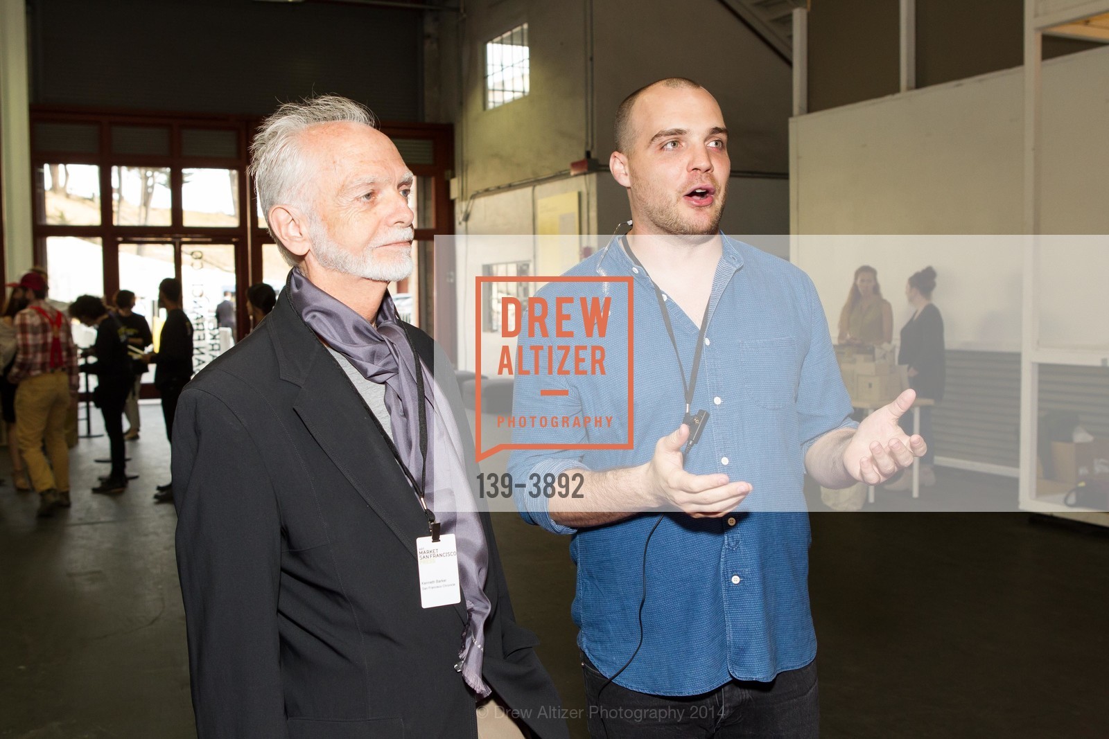 Kenneth Barker, Max Fishko, ART MARKET San Francisco Benefit Preview Gala, US, May 15th, 2014, Photo #139-3892 Kenneth Barker, Max Fishko, Photo #139-3892