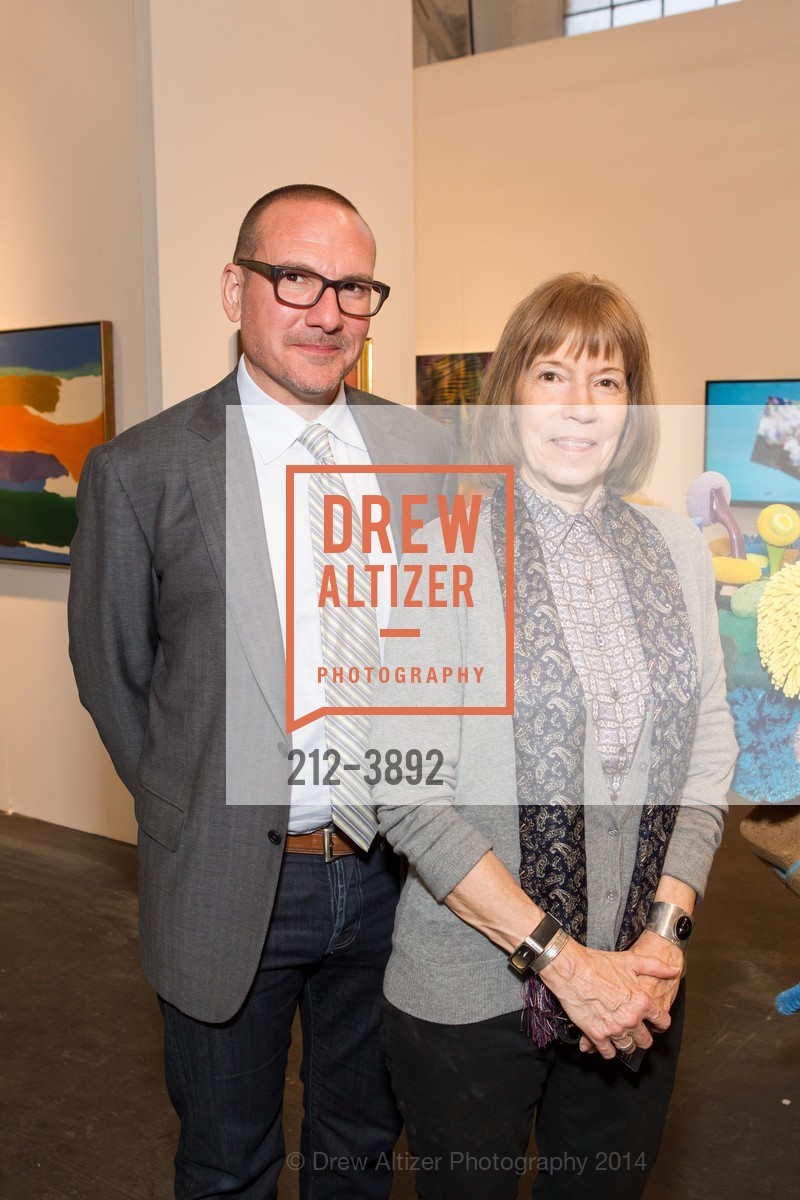 Edward Cella, Lynn Aldrich, ART MARKET San Francisco Benefit Preview Gala, US, May 15th, 2014, Photo #212-3892 Edward Cella, Lynn Aldrich, Photo #212-3892