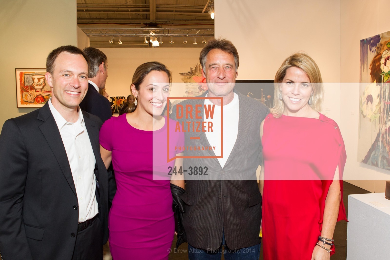 Scott Crabill, Angela Crabill, Michael Gregory, Lisa Begosian, ART MARKET San Francisco Benefit Preview Gala, US, May 15th, 2014, Photo #244-3892 Scott Crabill, Angela Crabill, Michael Gregory, Lisa Begosian, Photo #244-3892