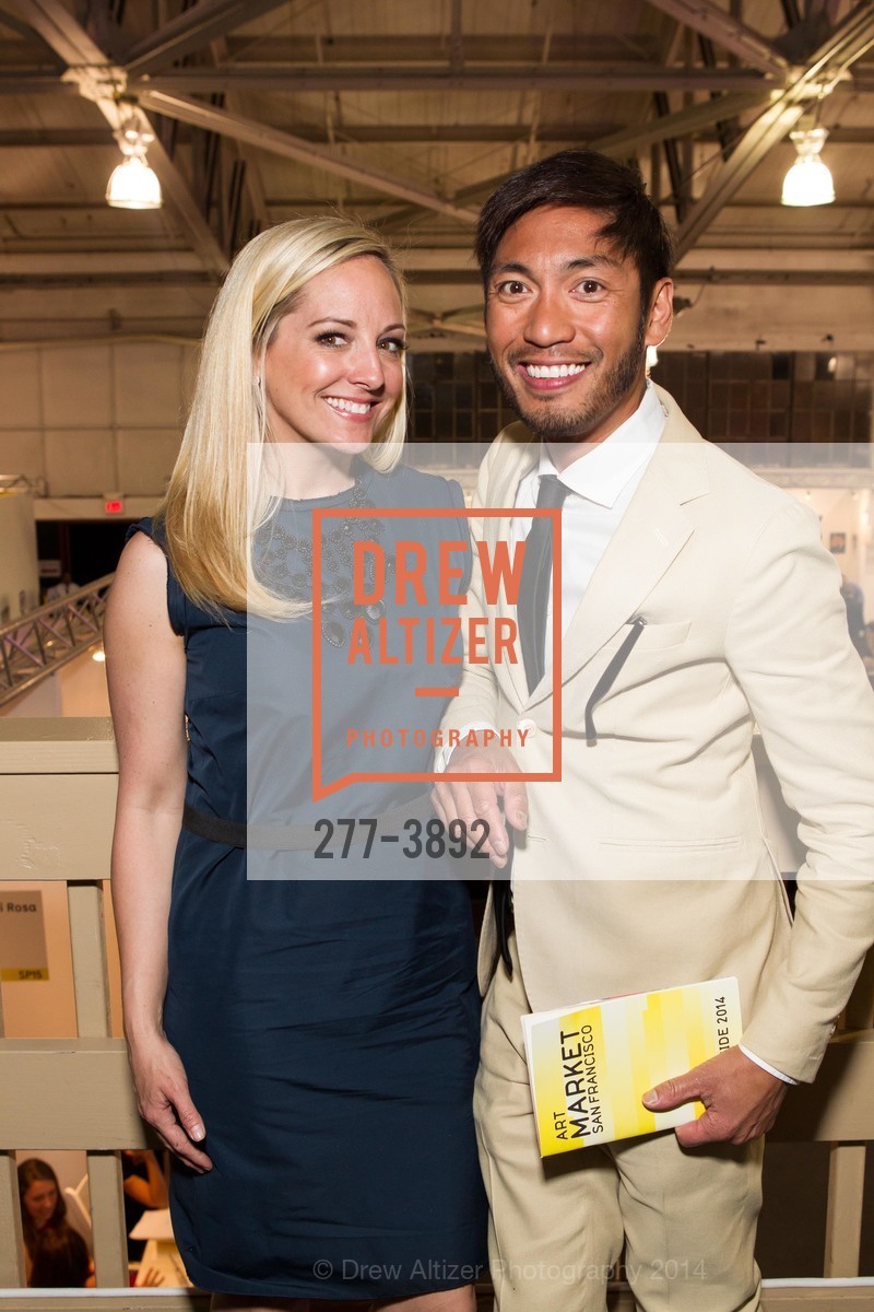 Ariane Zewe, Garie James, ART MARKET San Francisco Benefit Preview Gala, US, May 15th, 2014, Photo #277-3892 Ariane Zewe, Garie James, Photo #277-3892