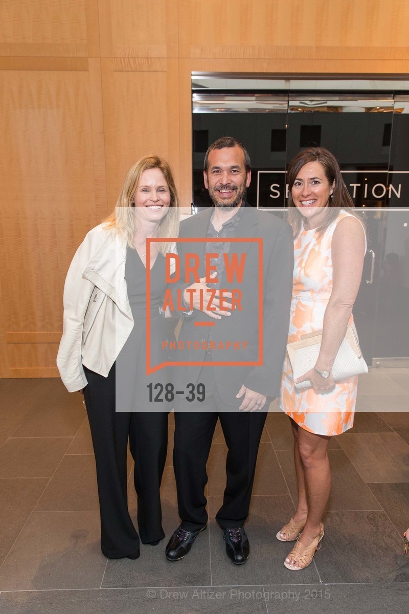 Mairin Macaluso, Dan Shimizu, Kelly Scandalios, Gucci & Vogue Dinner, Asian Art Museum. 200 Larkin St, San Francisco, April 17th, 2015, Photo #128-39 Mairin Macaluso, Dan Shimizu, Kelly Scandalios, Photo #128-39