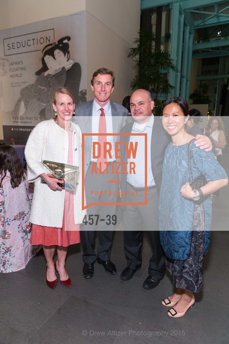 Amy Frederickson, Charlie Benziger, Kevin Lynch, Linda Lynch, Gucci & Vogue Dinner, Asian Art Museum. 200 Larkin St., San Francisco, April 17th, 2015, Photo #457-39 Amy Frederickson, Charlie Benziger, Kevin Lynch, Linda Lynch, Photo #457-39
