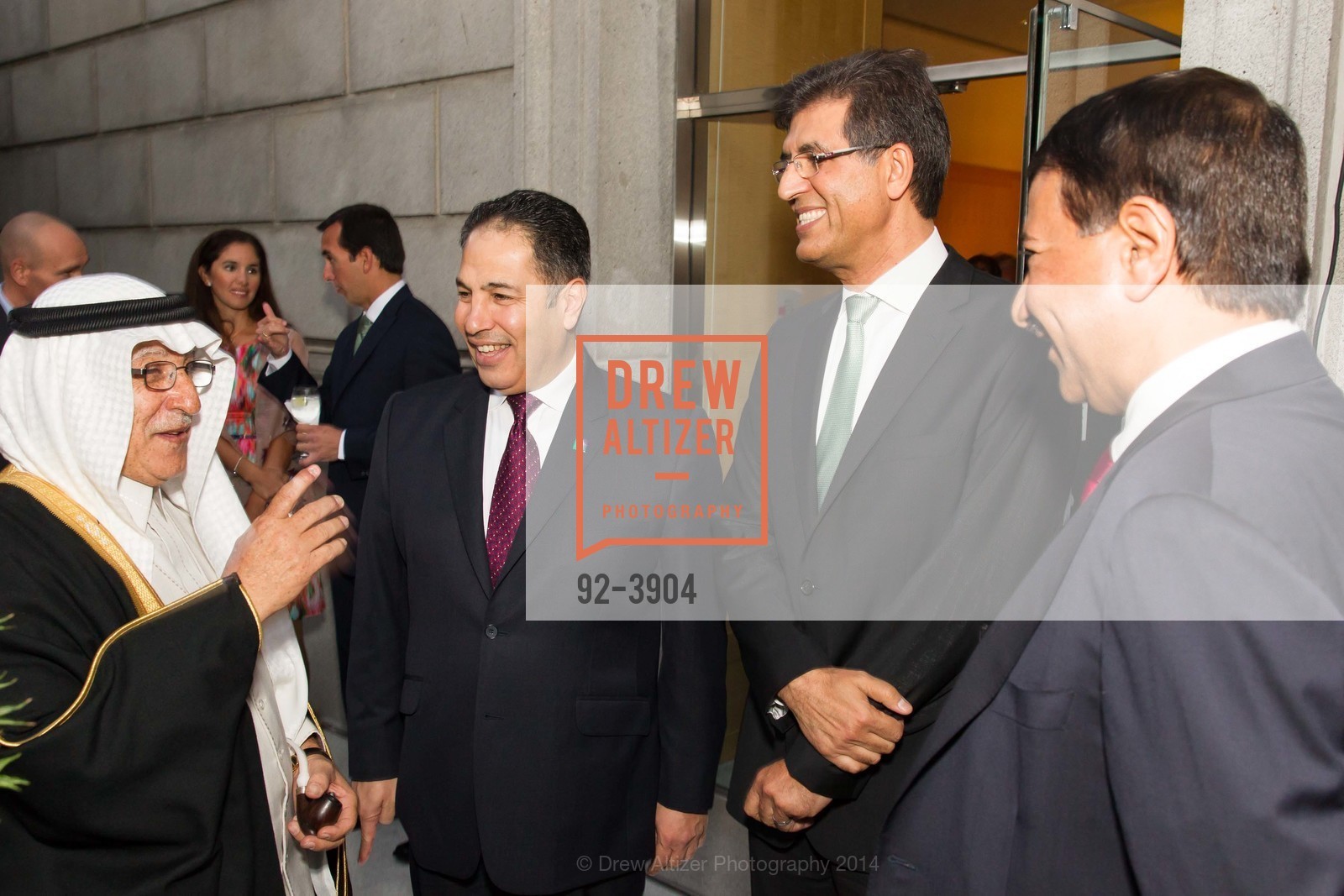 Alaudeen Alaskary, Nasser Nafisee, ASIAN ART MUSEUM'S Dinner to Celebrate Road of Arabia Exhibit Opening, US, October 28th, 2014, Photo #92-3904 Alaudeen Alaskary, Nasser Nafisee, Photo #92-3904
