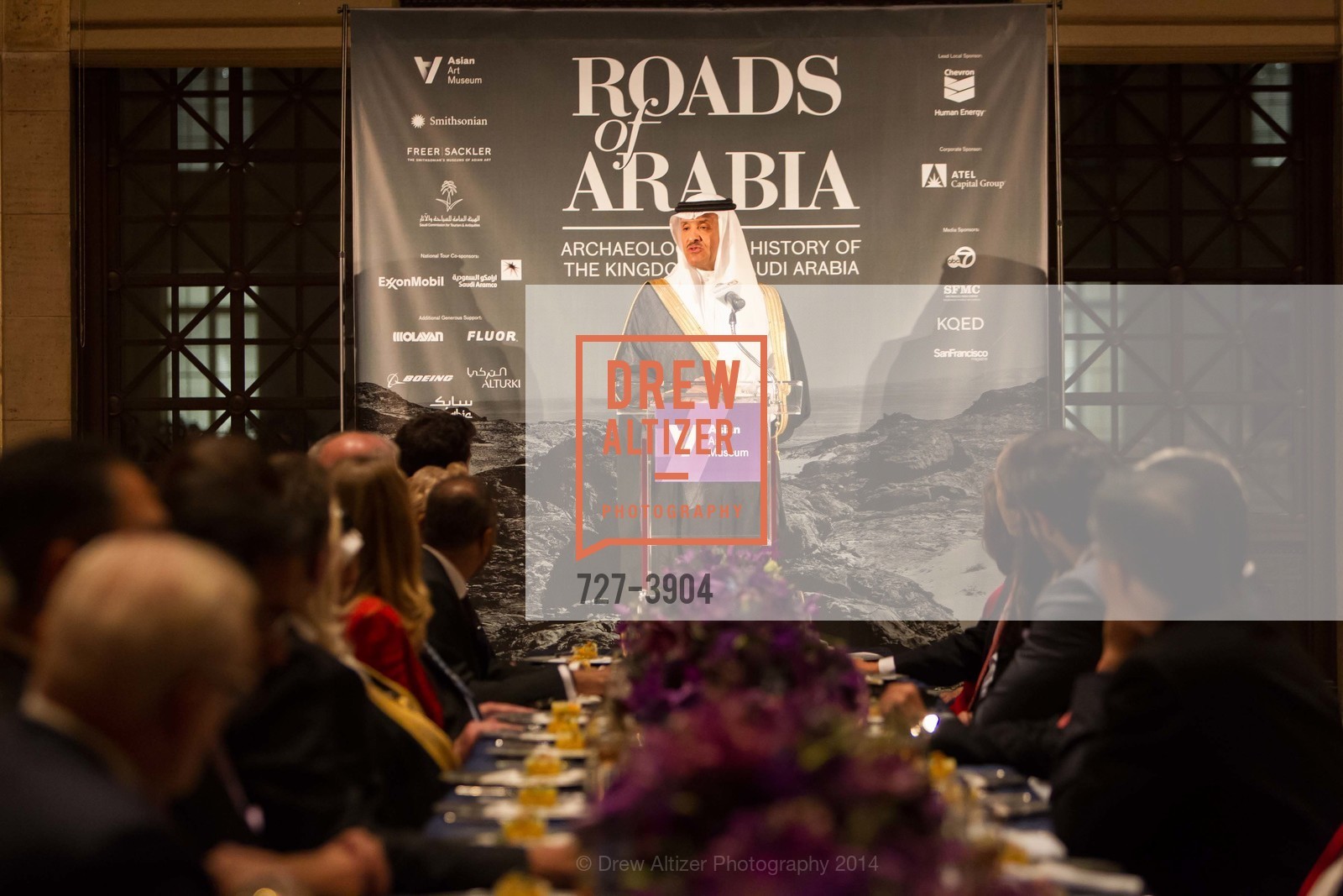 Bin Salma Bin Abdulaziz Al Saud, ASIAN ART MUSEUM'S Dinner to Celebrate Road of Arabia Exhibit Opening, US, October 28th, 2014, Photo #727-3904 Bin Salma Bin Abdulaziz Al Saud, Photo #727-3904