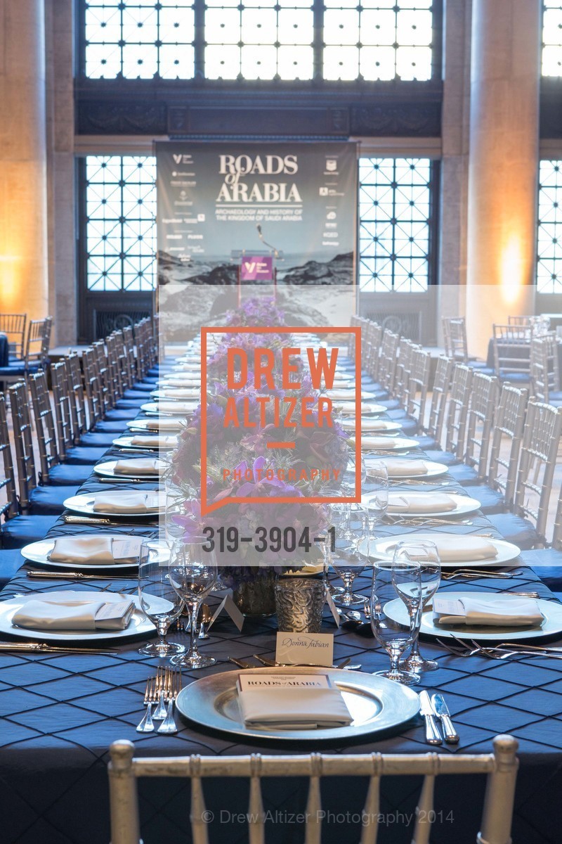Atmosphere, ASIAN ART MUSEUM'S Dinner to Celebrate Road of Arabia Exhibit Opening, US, October 28th, 2014, Photo #319-3904-1 Atmosphere, Photo #319-3904-1