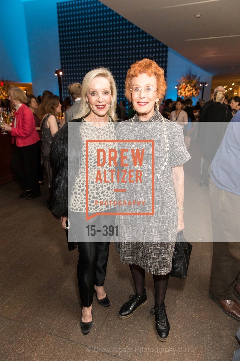 Barbara Brown, Phoebe Cowles, Jewel City: Art From San Francisco's Panama-Pacific International Exposition Donor Opening Reception, de Young Museum, October 15th, 2015,Drew Altizer, Drew Altizer Photography, full-service agency, private events, San Francisco photographer, photographer california