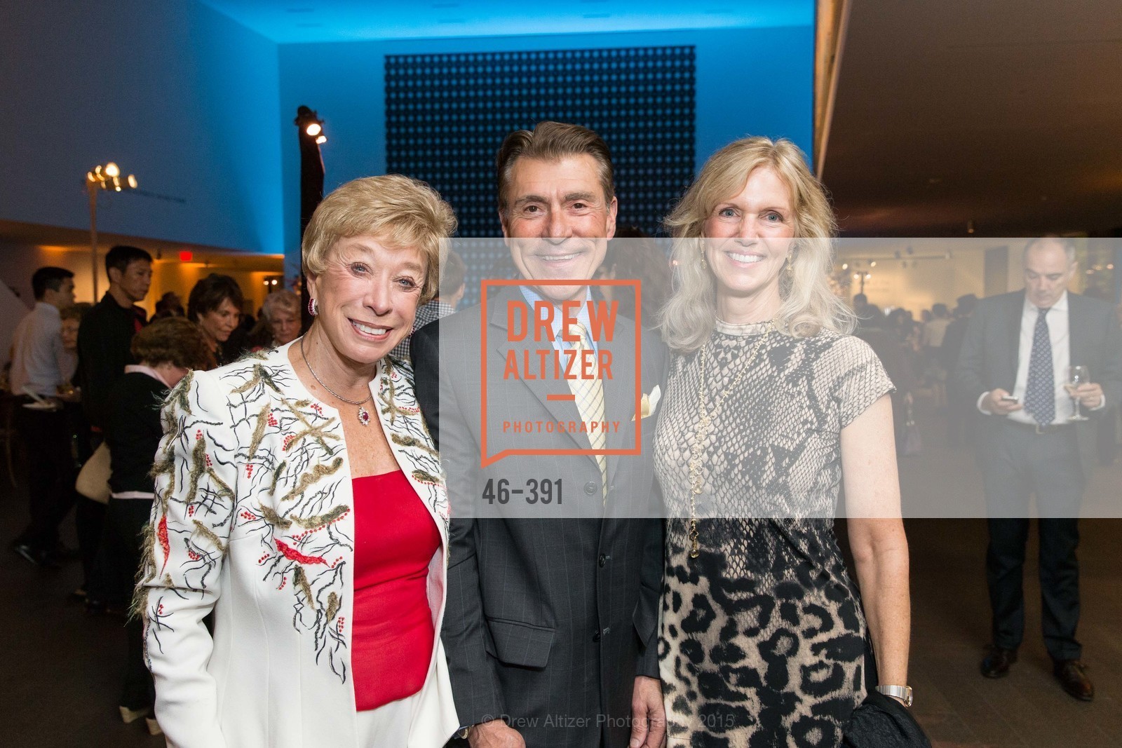 Maria Pitcairn, Robert Beadle, Andrea Schultz, Jewel City: Art From San Francisco's Panama-Pacific International Exposition Donor Opening Reception, de Young Museum, October 15th, 2015,Drew Altizer, Drew Altizer Photography, full-service agency, private events, San Francisco photographer, photographer california