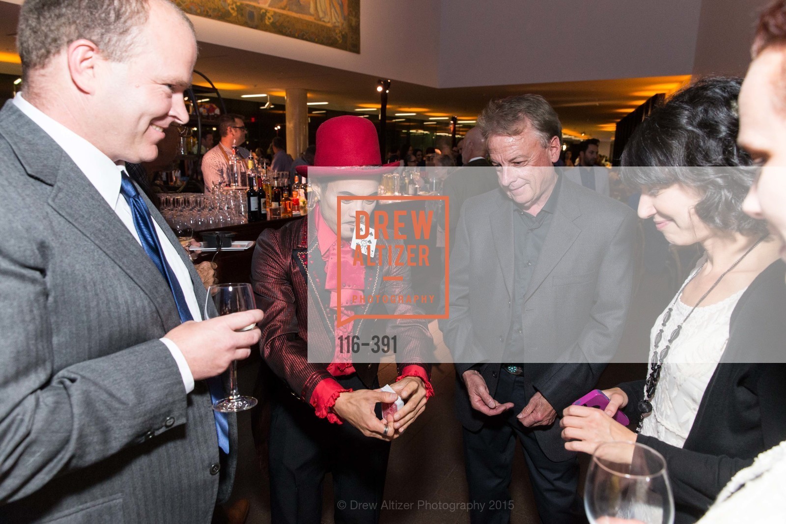 Calvin Cai Ku, Don Larsen, Victoria Binder, Jewel City: Art From San Francisco's Panama-Pacific International Exposition Donor Opening Reception, de Young Museum, October 15th, 2015,Drew Altizer, Drew Altizer Photography, full-service event agency, private events, San Francisco photographer, photographer California