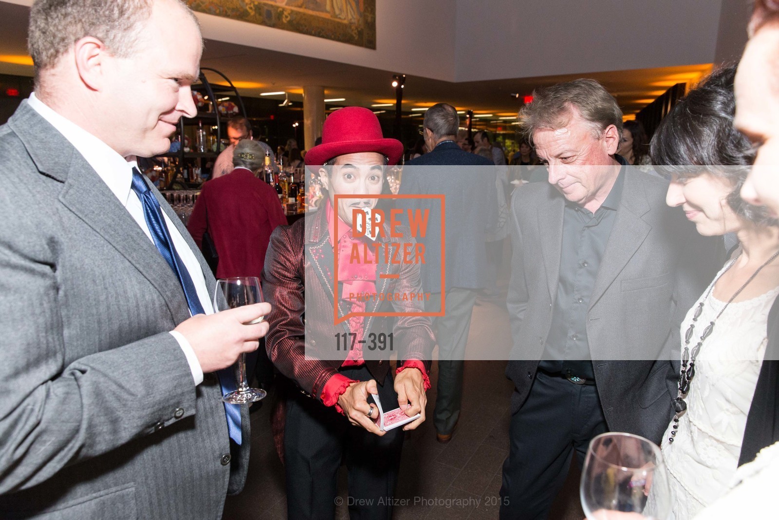 Calvin Cai Ku, Don Larsen, Victoria Binder, Jewel City: Art From San Francisco's Panama-Pacific International Exposition Donor Opening Reception, de Young Museum, October 15th, 2015,Drew Altizer, Drew Altizer Photography, full-service agency, private events, San Francisco photographer, photographer california