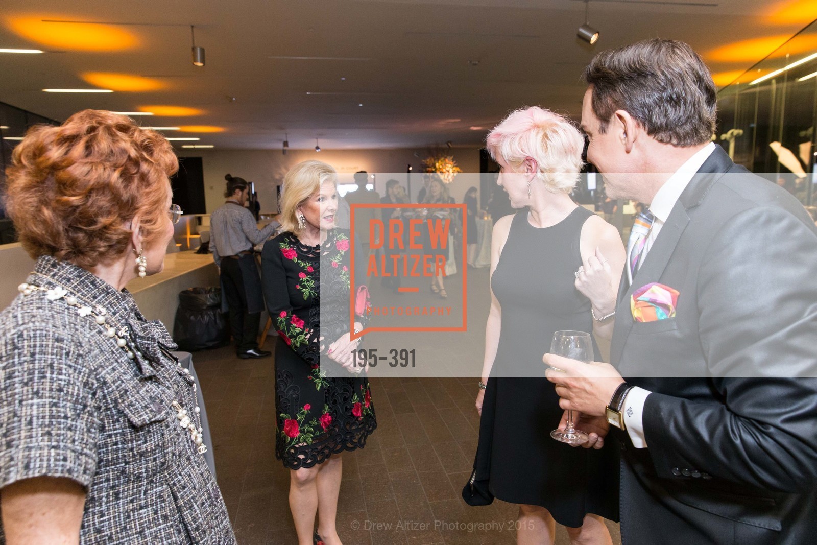 Phoebe Cowles, Dede Wilsey, Jewel City: Art From San Francisco's Panama-Pacific International Exposition Donor Opening Reception, de Young Museum, October 15th, 2015,Drew Altizer, Drew Altizer Photography, full-service agency, private events, San Francisco photographer, photographer california