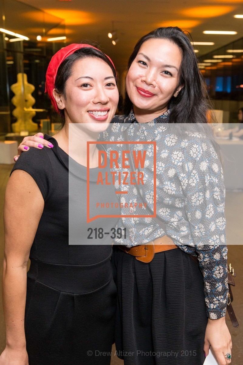 Erica Wong, Kim Tran, Jewel City: Art From San Francisco's Panama-Pacific International Exposition Donor Opening Reception, de Young Museum. de Young Museum, October 15th, 2015, Photo #218-391 Erica Wong, Kim Tran, Photo #218-391