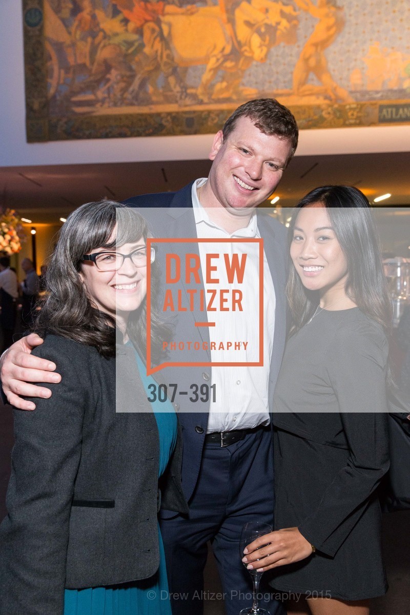 Karen Cottini, Joshua Reynolds, Louella Aquino, Jewel City: Art From San Francisco's Panama-Pacific International Exposition Donor Opening Reception, de Young Museum, October 15th, 2015,Drew Altizer, Drew Altizer Photography, full-service agency, private events, San Francisco photographer, photographer california
