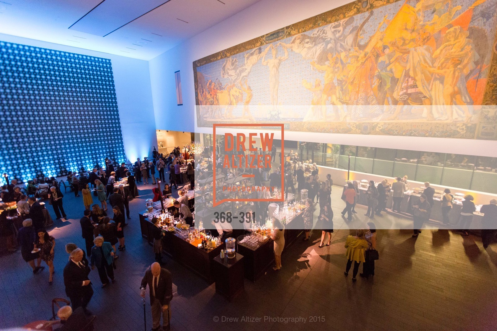Atmosphere, Jewel City: Art From San Francisco's Panama-Pacific International Exposition Donor Opening Reception, de Young Museum, October 15th, 2015,Drew Altizer, Drew Altizer Photography, full-service agency, private events, San Francisco photographer, photographer california