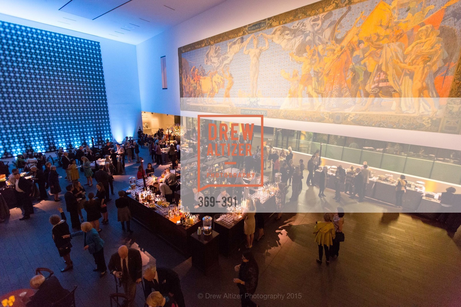 Atmosphere, Jewel City: Art From San Francisco's Panama-Pacific International Exposition Donor Opening Reception, de Young Museum, October 15th, 2015,Drew Altizer, Drew Altizer Photography, full-service event agency, private events, San Francisco photographer, photographer California