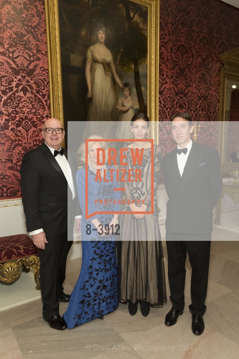 Robert Atkinson, Dede Wilsey, Lady Cholmondeley, Lord Cholmondeley, LEGION OF HONOR Hosts HOUGHTON HALL Black-Tie Dinner, US, October 16th, 2014, Photo #8-3912 Robert Atkinson, Dede Wilsey, Lady Cholmondeley, Lord Cholmondeley, Photo #8-3912