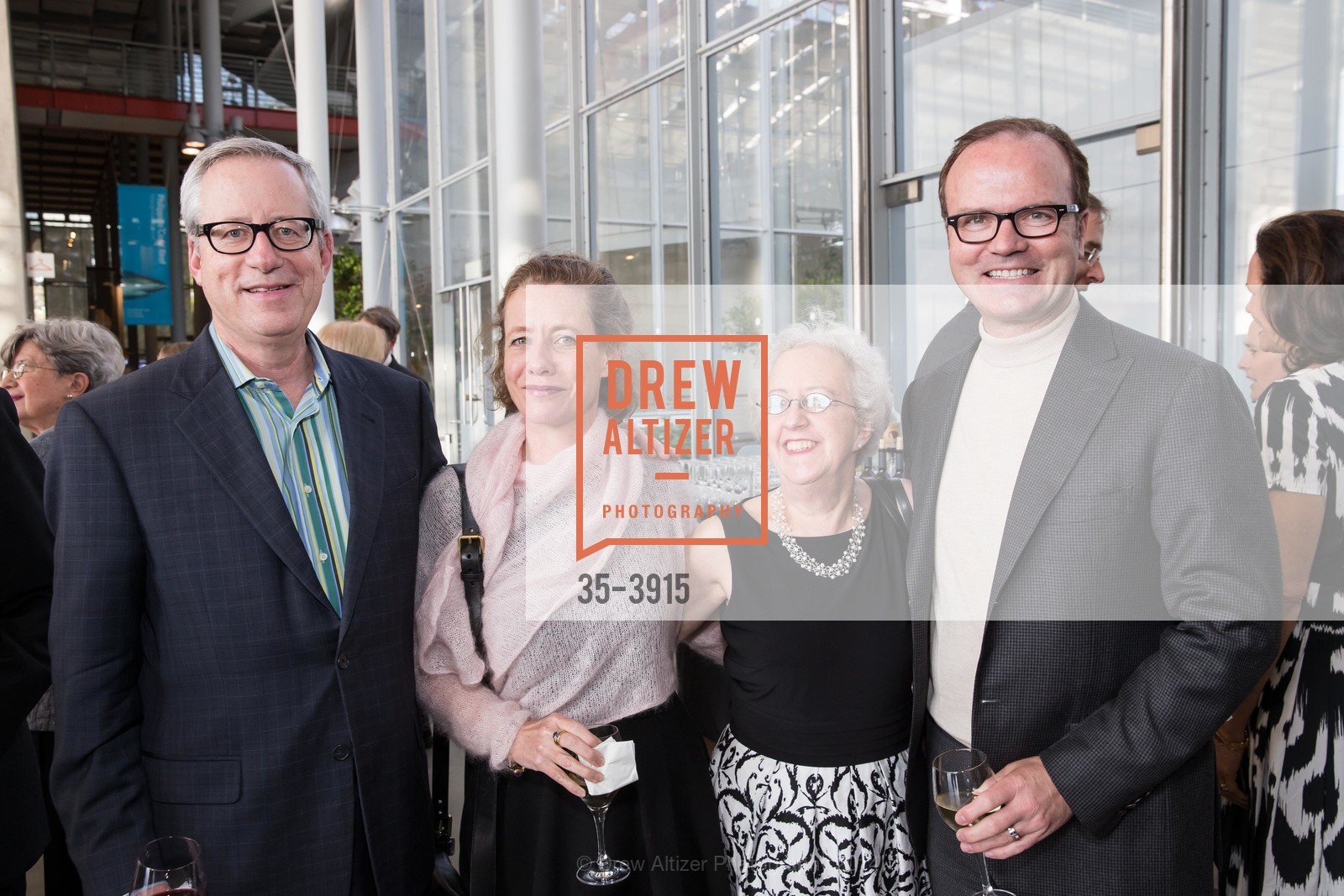 David Landis, Mary Ellen Hannibal, Jean Harrington, Sean Dowdall, CALIFORNIA ACADEMY OF SCIENCE'S Farewell Party for Greg Farrington, US, May 19th, 2014, Photo #35-3915 David Landis, Mary Ellen Hannibal, Jean Harrington, Sean Dowdall, Photo #35-3915