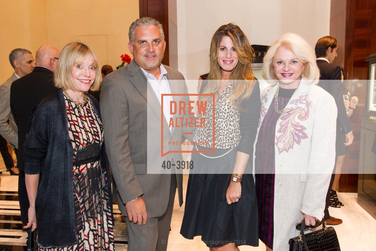 Merrill Randol, Nick Korniloff, Pamela Cohen, Heide Betz, GRAFF Salutes Art Silicon Valley, US, September 17th, 2014, Photo #40-3918 Merrill Randol, Nick Korniloff, Pamela Cohen, Heide Betz, Photo #40-3918