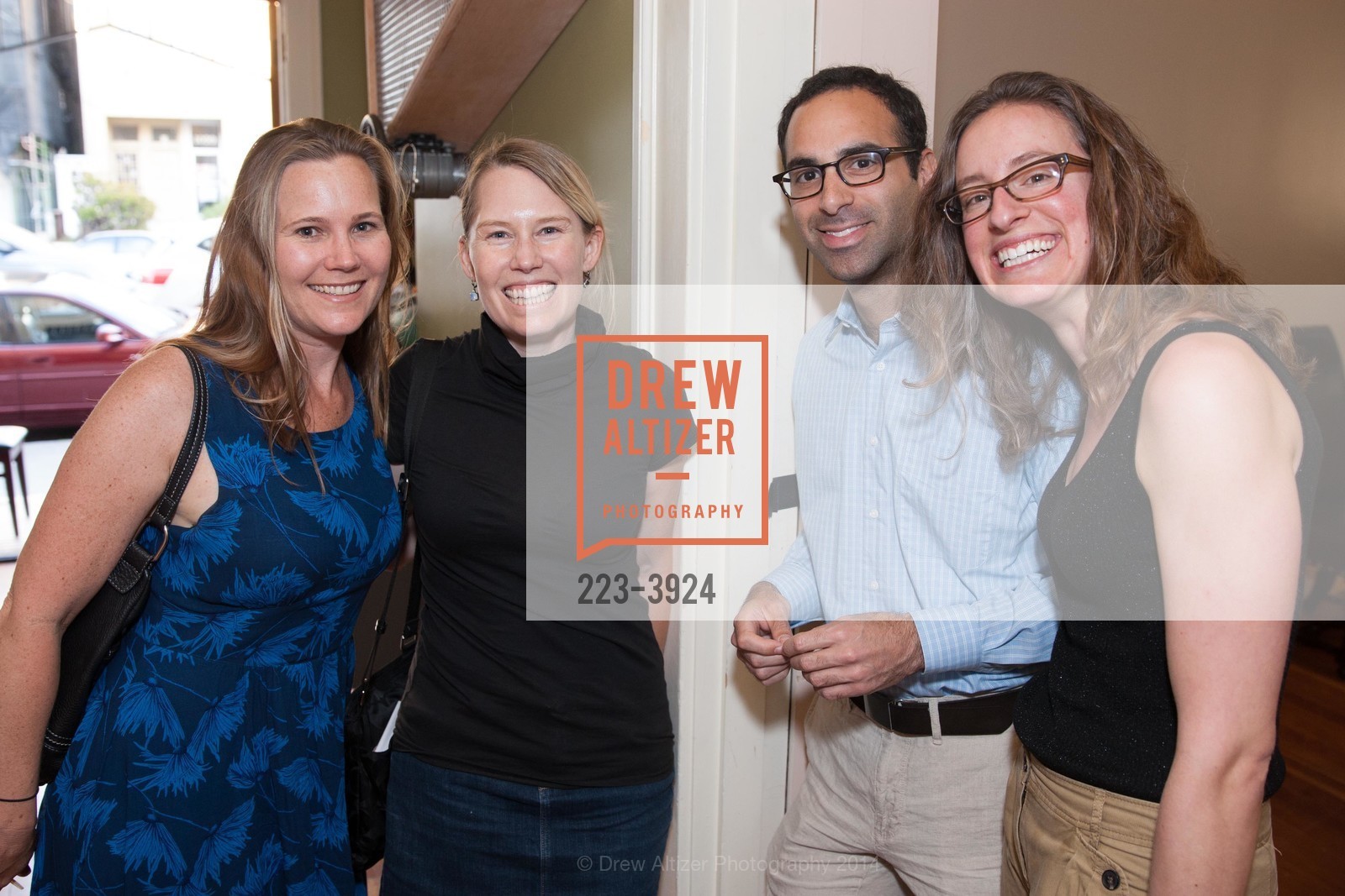 Andrea Kovol, Jessica Kellman, Barry Cynamon, Helen Schneider, URBAN PUTT Opening, US, May 1st, 2014, Photo #223-3924 Andrea Kovol, Jessica Kellman, Barry Cynamon, Helen Schneider, Photo #223-3924