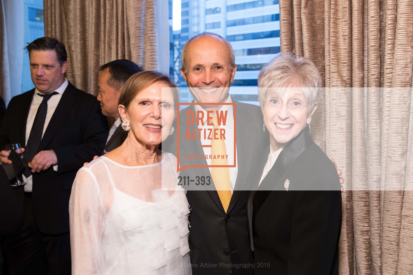 Susan Cortis, Jack Cortis, Nancy Livingston, San Francisco Performances' 36th Season Gala, Merchants Exchange Building, Julia Morgan Ballroom. 465 California St, San Francisco, CA 94104, October 16th, 2015,Drew Altizer, Drew Altizer Photography, full-service agency, private events, San Francisco photographer, photographer california