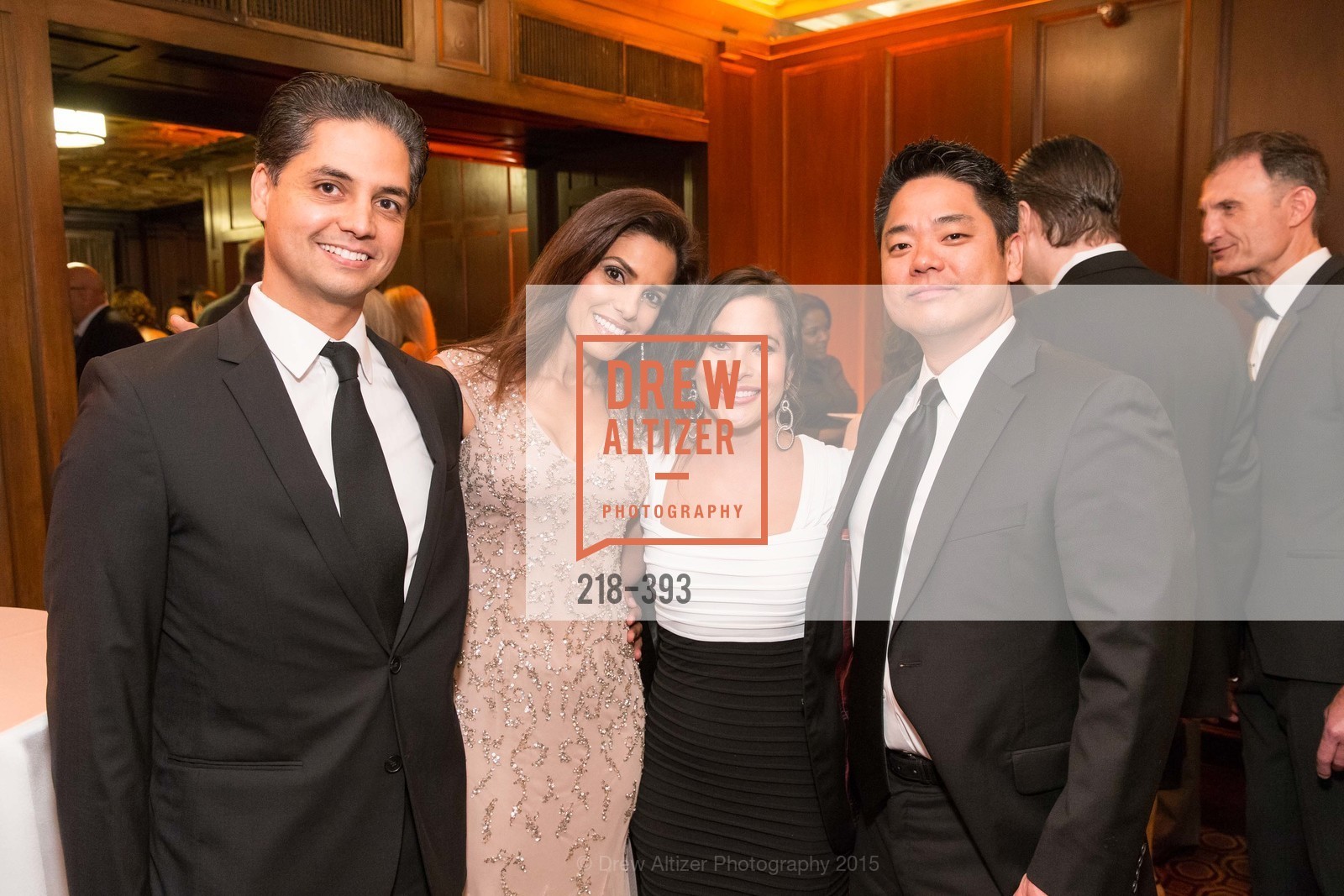 Karim Naji, Ikram Naji, Natalie Wade, Gene Lee, San Francisco Performances' 36th Season Gala, Merchants Exchange Building, Julia Morgan Ballroom. 465 California St, San Francisco, CA 94104, October 16th, 2015,Drew Altizer, Drew Altizer Photography, full-service agency, private events, San Francisco photographer, photographer california