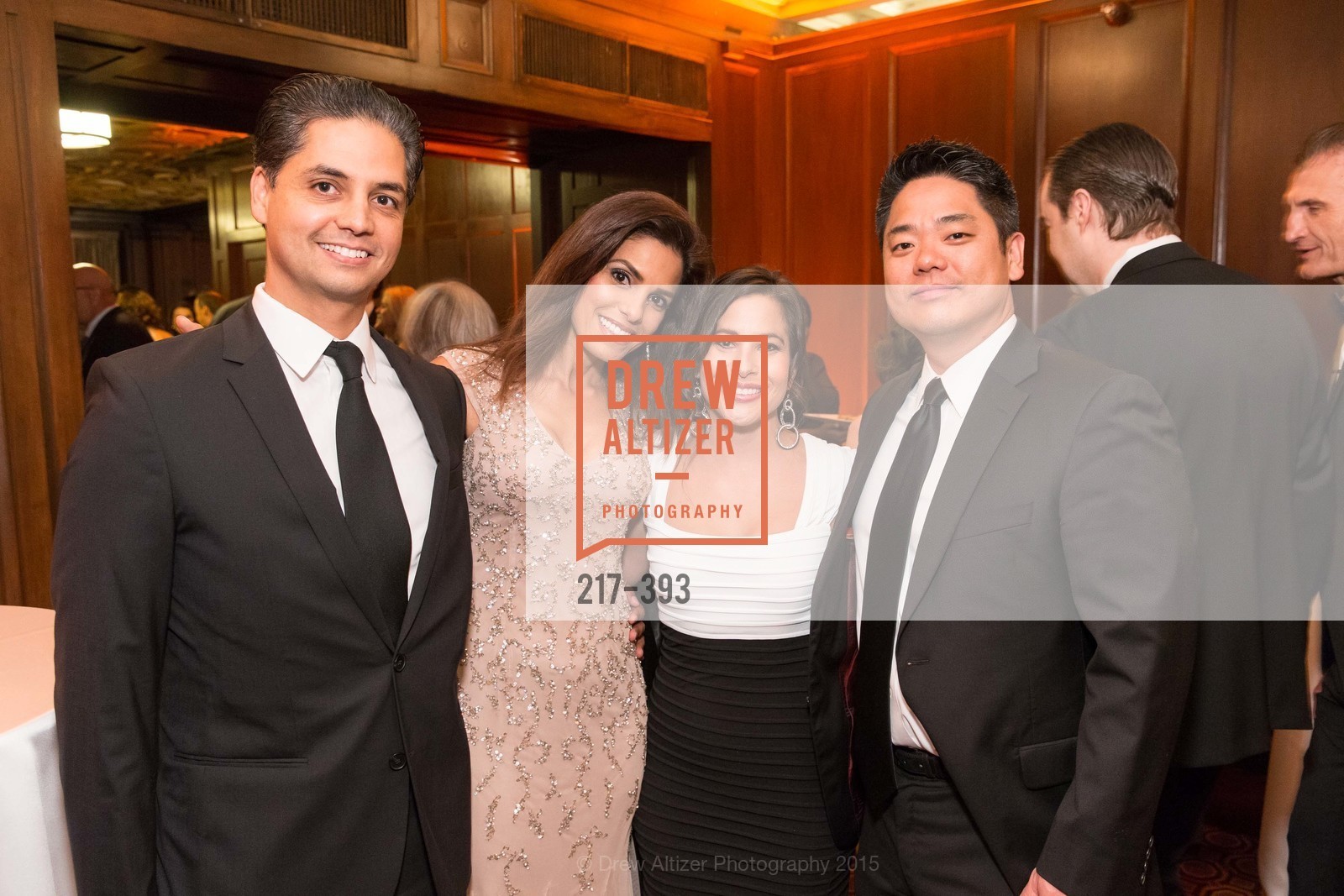 Karim Naji, Ikram Naji, Natalie Wade, Gene Lee, San Francisco Performances' 36th Season Gala, Merchants Exchange Building, Julia Morgan Ballroom. 465 California St, San Francisco, CA 94104, October 16th, 2015,Drew Altizer, Drew Altizer Photography, full-service agency, private events, San Francisco photographer, photographer california