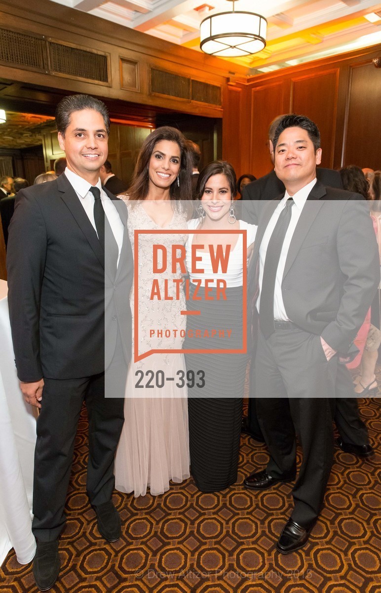 Karim Naji, Ikram Naji, Natalie Wade, Gene Lee, San Francisco Performances' 36th Season Gala, Merchants Exchange Building, Julia Morgan Ballroom. 465 California St, San Francisco, CA 94104, October 16th, 2015,Drew Altizer, Drew Altizer Photography, full-service agency, private events, San Francisco photographer, photographer california