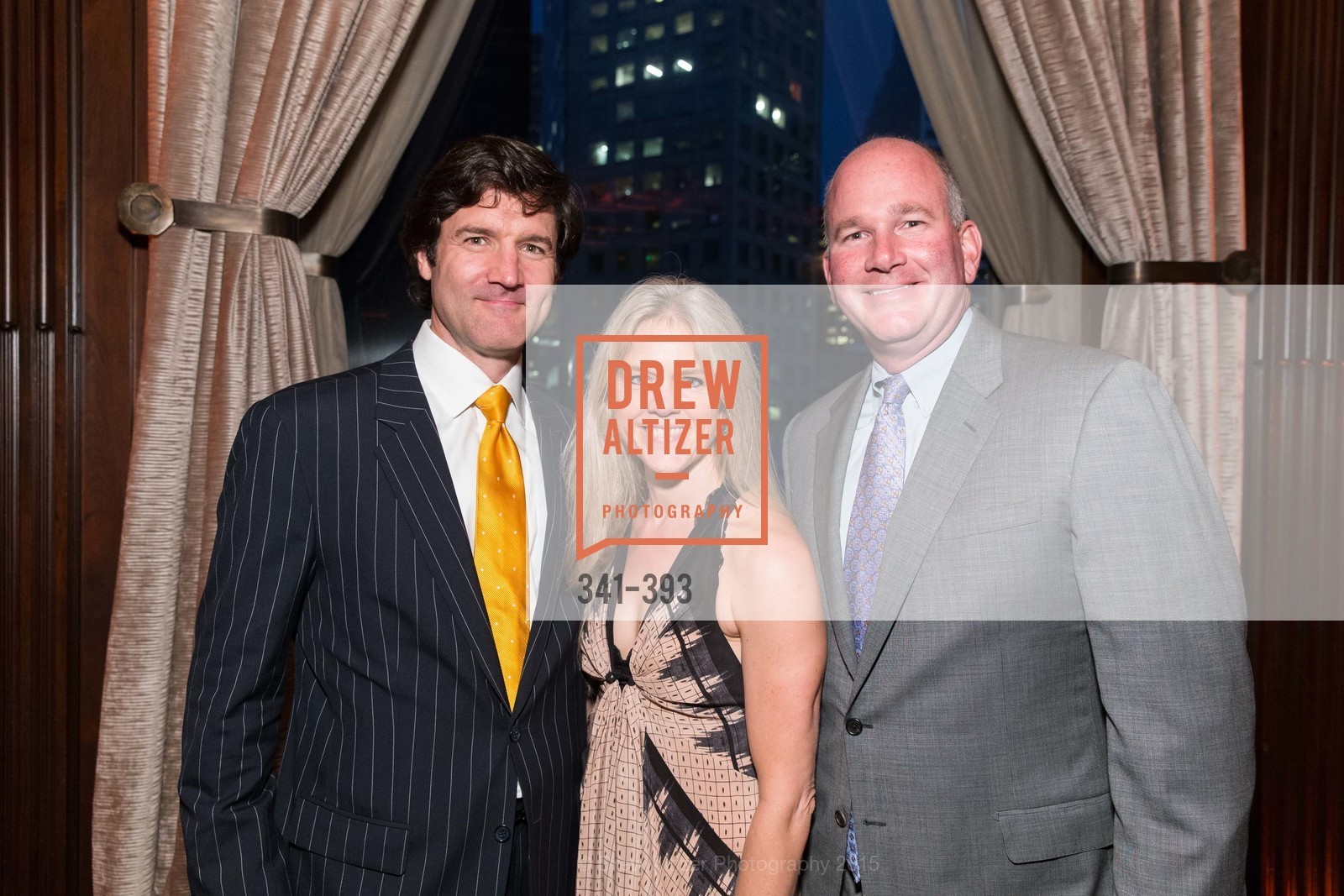 Andrew Winden, Lakshmi Norwood, Tom Beischer, San Francisco Performances' 36th Season Gala, Merchants Exchange Building, Julia Morgan Ballroom. Merchants Exchange Building, Julia Morgan Ballroom. 465 California St, San Francisco, CA 94104, October 16th, 2015, Photo #341-393 Andrew Winden, Lakshmi Norwood, Tom Beischer, Photo #341-393