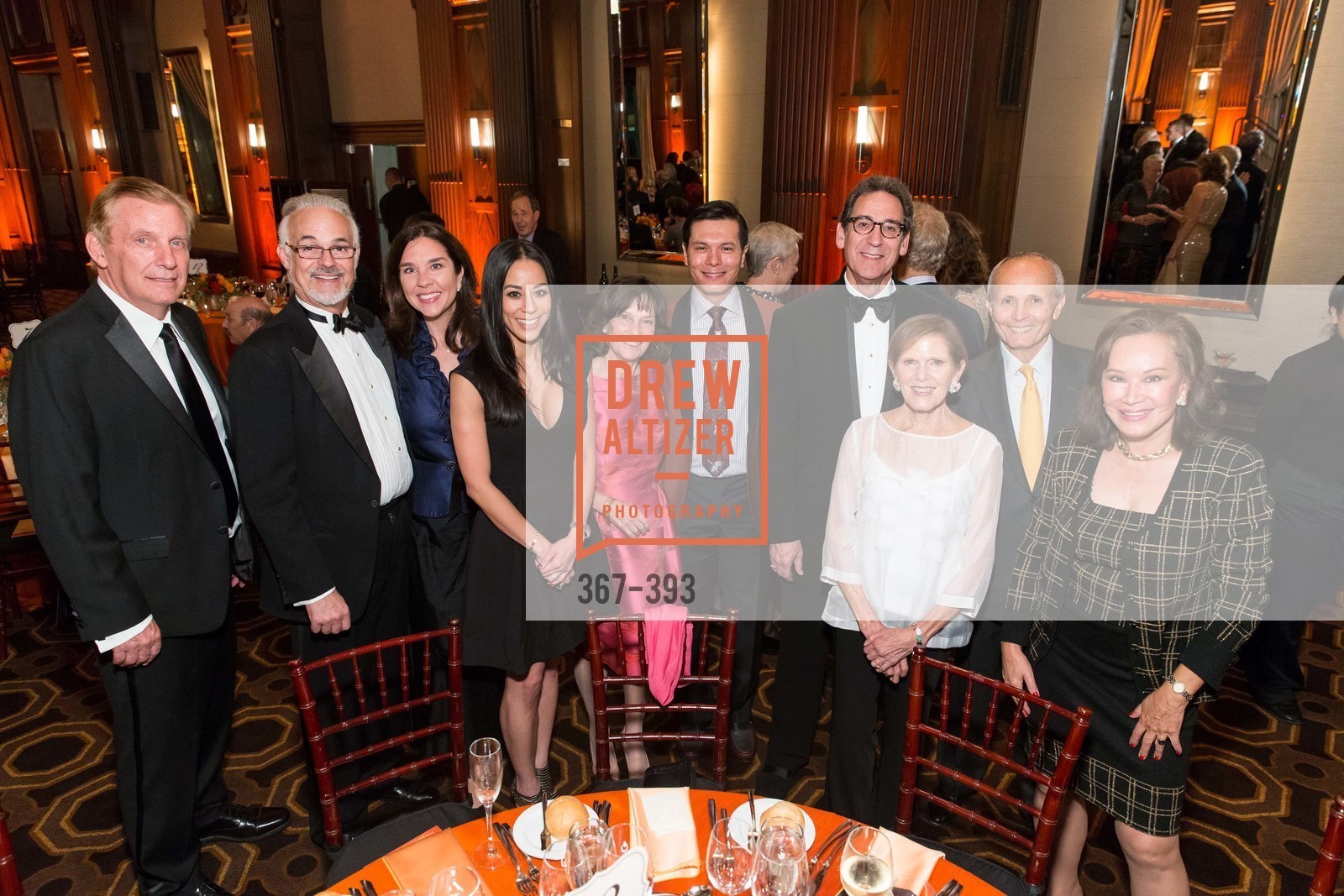 Sisi Tran, Joan Saffa, Michael Nguyen, Fred Levin, Susan Cortis, Jack Cortis, Martha Hertelendy, San Francisco Performances' 36th Season Gala, Merchants Exchange Building, Julia Morgan Ballroom. 465 California St, San Francisco, CA 94104, October 16th, 2015,Drew Altizer, Drew Altizer Photography, full-service agency, private events, San Francisco photographer, photographer california