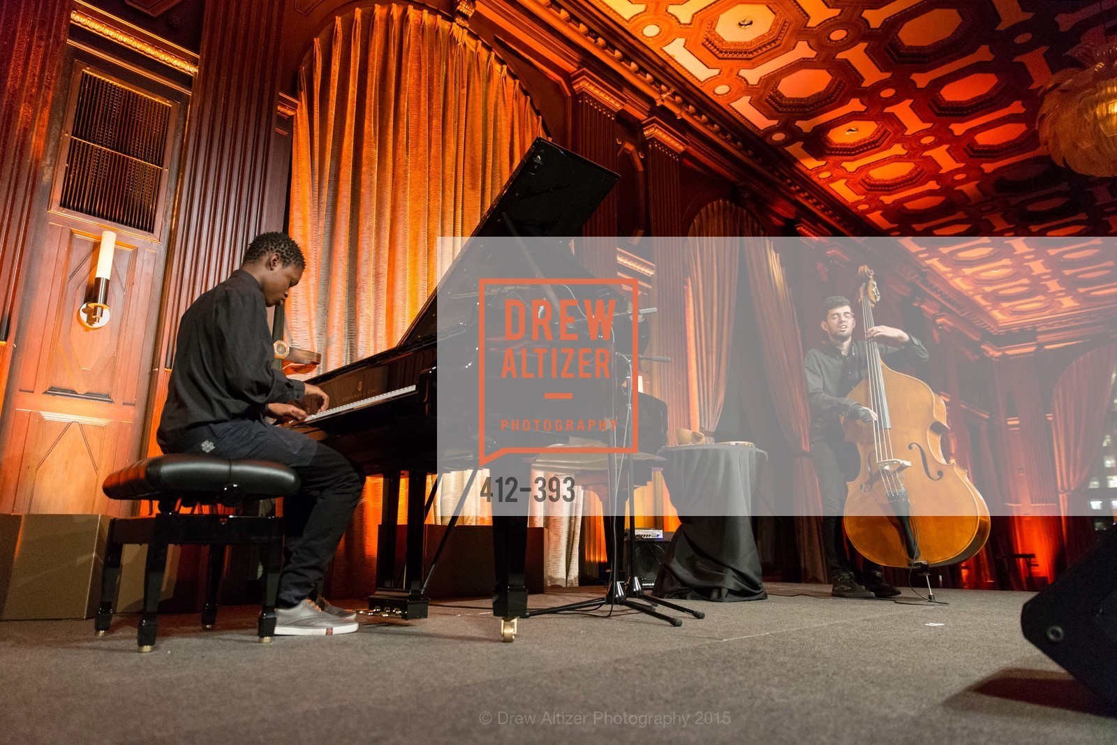 Performance By Caleb Sankoh, San Francisco Performances' 36th Season Gala, Merchants Exchange Building, Julia Morgan Ballroom. 465 California St, San Francisco, CA 94104, October 16th, 2015,Drew Altizer, Drew Altizer Photography, full-service agency, private events, San Francisco photographer, photographer california