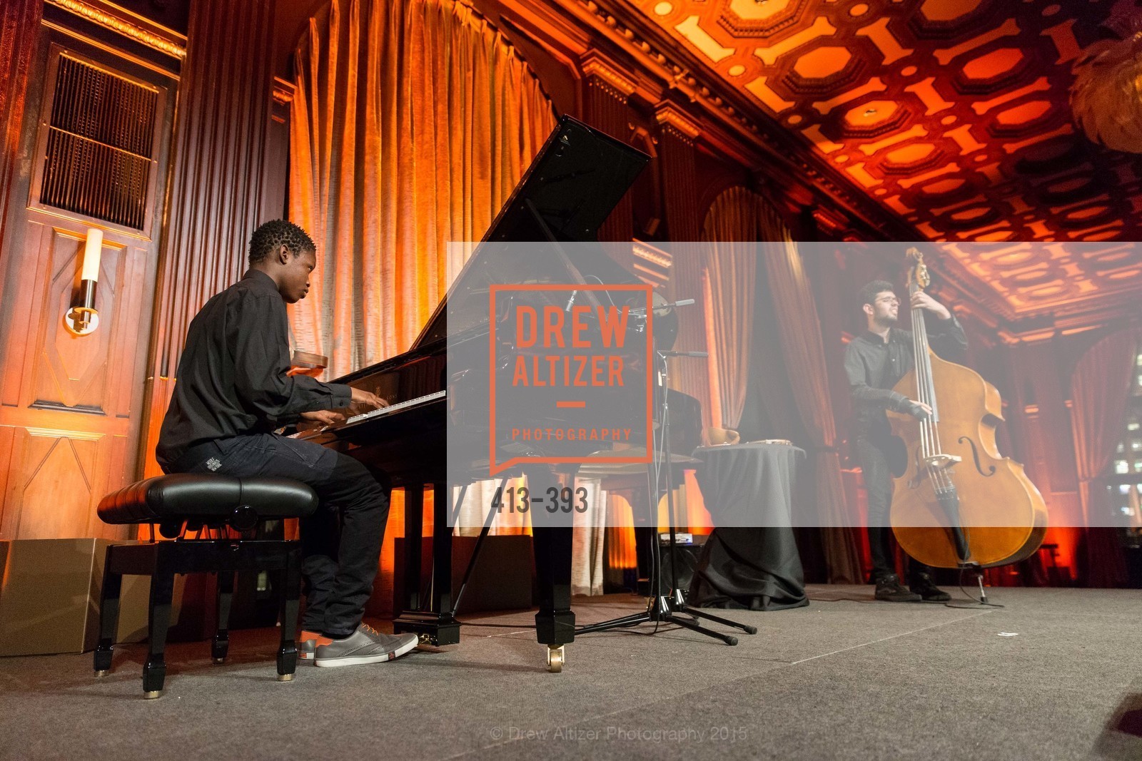 Performance By Caleb Sankoh, San Francisco Performances' 36th Season Gala, Merchants Exchange Building, Julia Morgan Ballroom. 465 California St, San Francisco, CA 94104, October 16th, 2015,Drew Altizer, Drew Altizer Photography, full-service event agency, private events, San Francisco photographer, photographer California