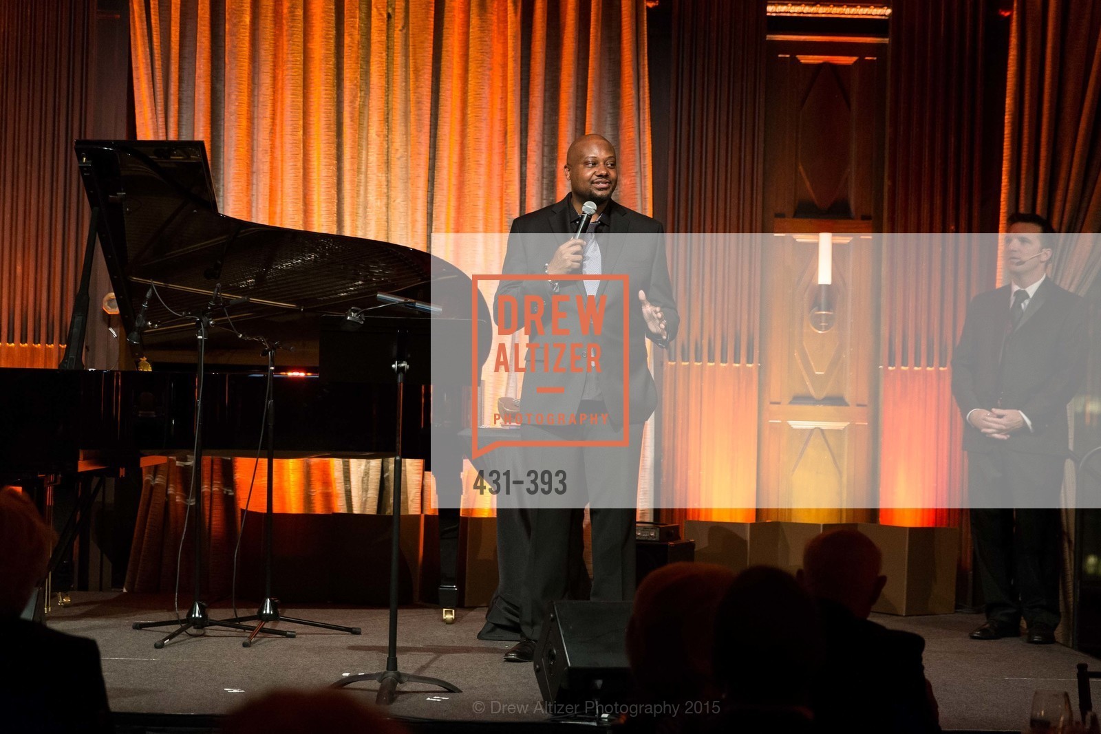 Performance By Sean Jones, San Francisco Performances' 36th Season Gala, Merchants Exchange Building, Julia Morgan Ballroom. 465 California St, San Francisco, CA 94104, October 16th, 2015,Drew Altizer, Drew Altizer Photography, full-service event agency, private events, San Francisco photographer, photographer California