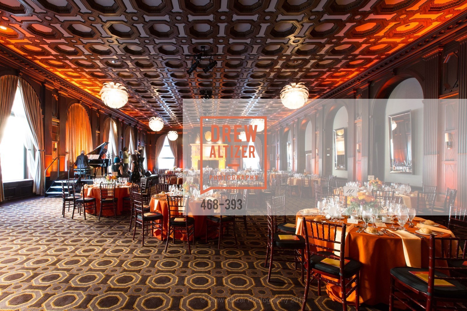 Atmosphere, San Francisco Performances' 36th Season Gala, Merchants Exchange Building, Julia Morgan Ballroom. 465 California St, San Francisco, CA 94104, October 16th, 2015,Drew Altizer, Drew Altizer Photography, full-service event agency, private events, San Francisco photographer, photographer California