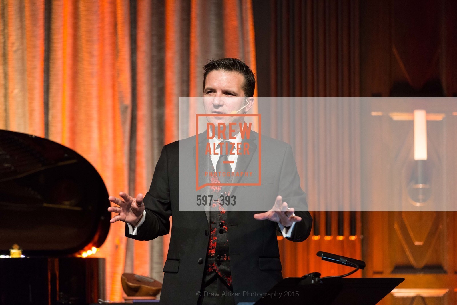 Greg Quiroga, San Francisco Performances' 36th Season Gala, Merchants Exchange Building, Julia Morgan Ballroom. 465 California St, San Francisco, CA 94104, October 16th, 2015,Drew Altizer, Drew Altizer Photography, full-service agency, private events, San Francisco photographer, photographer california