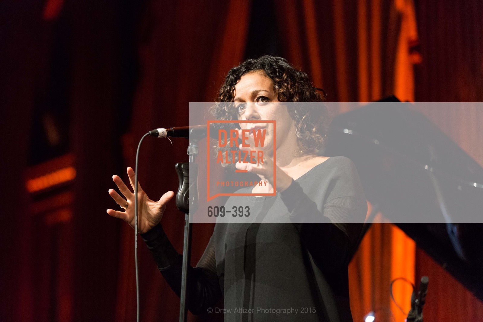 Luciana Souza, San Francisco Performances' 36th Season Gala, Merchants Exchange Building, Julia Morgan Ballroom. 465 California St, San Francisco, CA 94104, October 16th, 2015