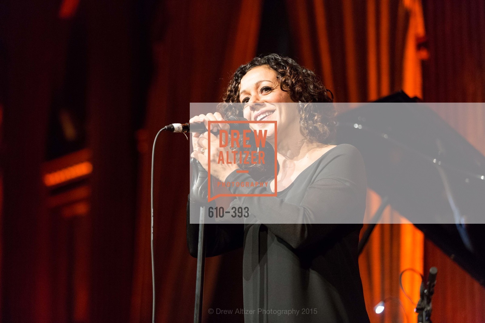 Luciana Souza, San Francisco Performances' 36th Season Gala, Merchants Exchange Building, Julia Morgan Ballroom. 465 California St, San Francisco, CA 94104, October 16th, 2015,Drew Altizer, Drew Altizer Photography, full-service agency, private events, San Francisco photographer, photographer california