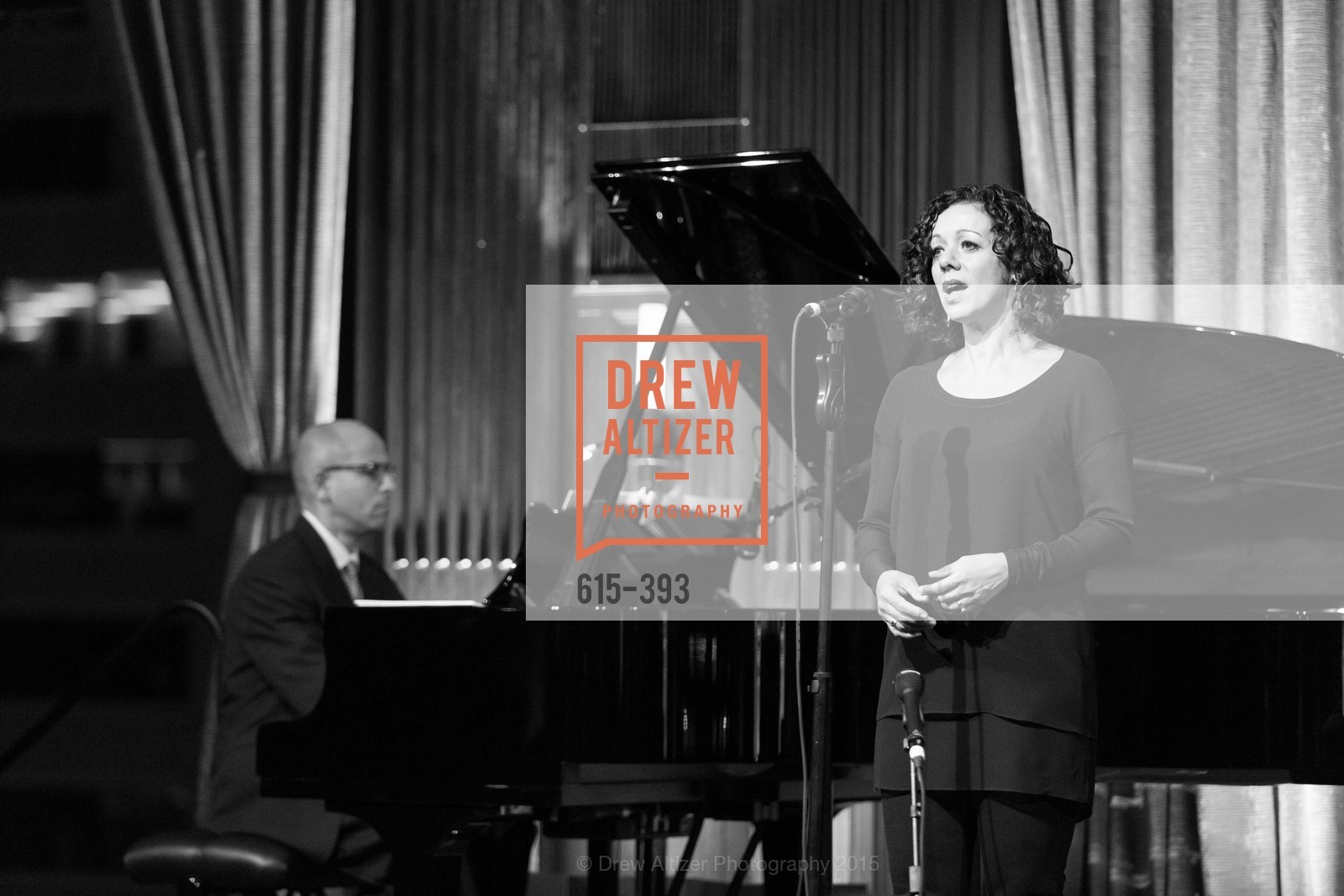 Edward Simon, Luciana Souza, San Francisco Performances' 36th Season Gala, Merchants Exchange Building, Julia Morgan Ballroom. 465 California St, San Francisco, CA 94104, October 16th, 2015,Drew Altizer, Drew Altizer Photography, full-service agency, private events, San Francisco photographer, photographer california