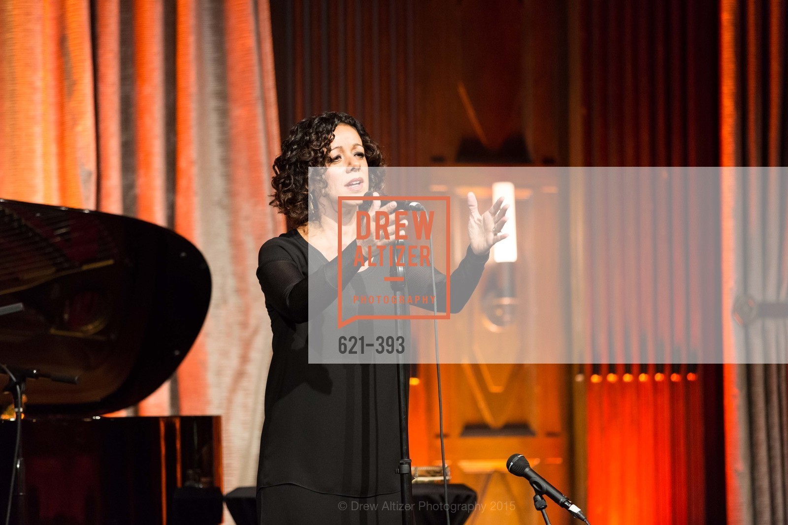 Luciana Souza, San Francisco Performances' 36th Season Gala, Merchants Exchange Building, Julia Morgan Ballroom. 465 California St, San Francisco, CA 94104, October 16th, 2015,Drew Altizer, Drew Altizer Photography, full-service agency, private events, San Francisco photographer, photographer california