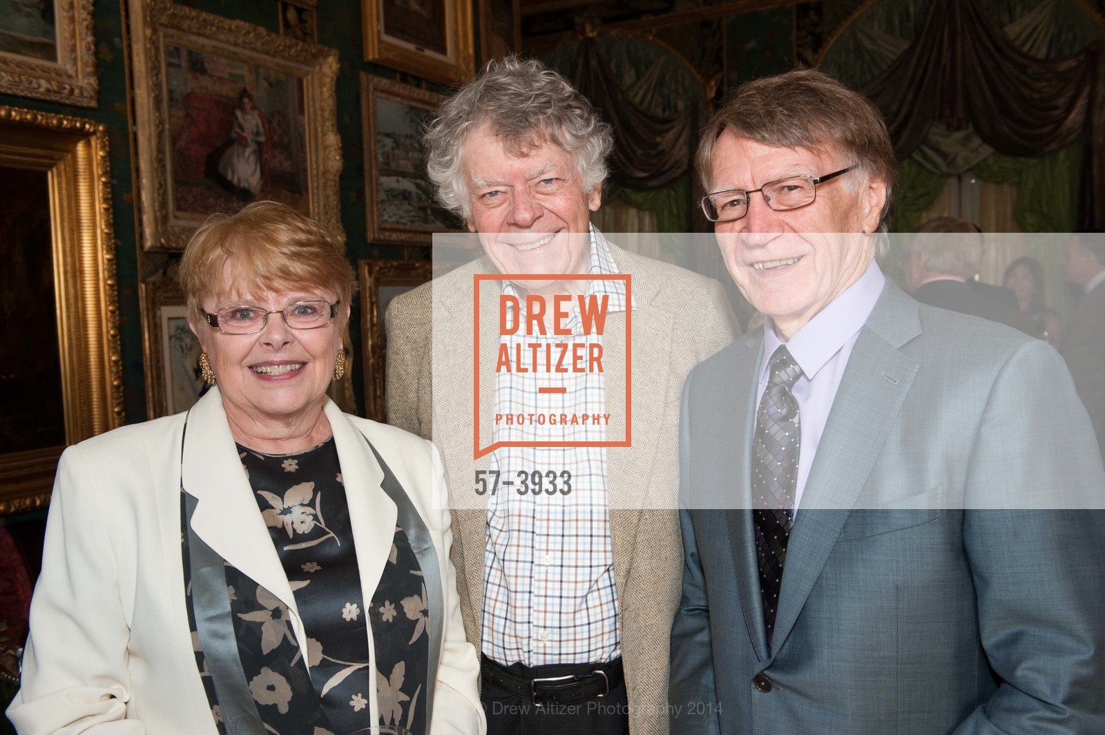 Phyllis Bratt, Gordon P. Getty, Jim Bratt, GETTY Hosts Opera America, US, June 20th, 2014, Photo #57-3933 Phyllis Bratt, Gordon P. Getty, Jim Bratt, Photo #57-3933