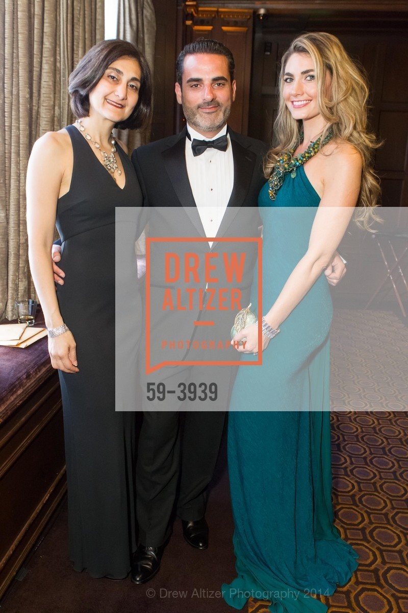 Fati Farmanfarmaian, Micky Tal, Ellian Raffoul, 2014 COMING HOME GALA: A Night at Casino Royale, US, May 16th, 2014, Photo #59-3939 Fati Farmanfarmaian, Micky Tal, Ellian Raffoul, Photo #59-3939