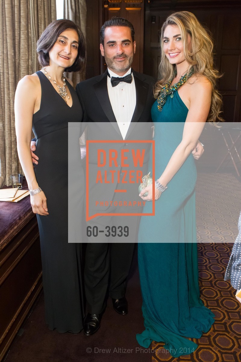 Fati Farmanfarmaian, Micky Tal, Ellian Raffoul, Photo #60-3939
