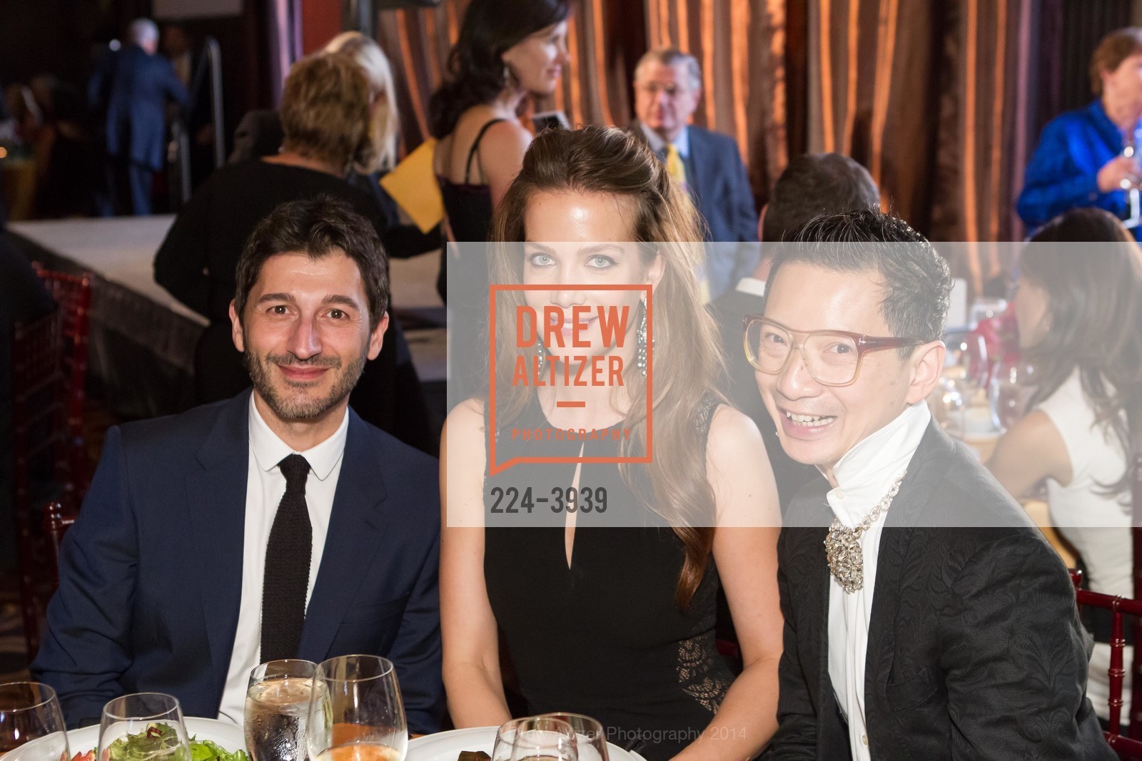 Costa Tsougarakis, Rachel Sitz, Lorence Manansala, 2014 COMING HOME GALA: A Night at Casino Royale, US, May 16th, 2014, Photo #224-3939 Costa Tsougarakis, Rachel Sitz, Lorence Manansala, Photo #224-3939