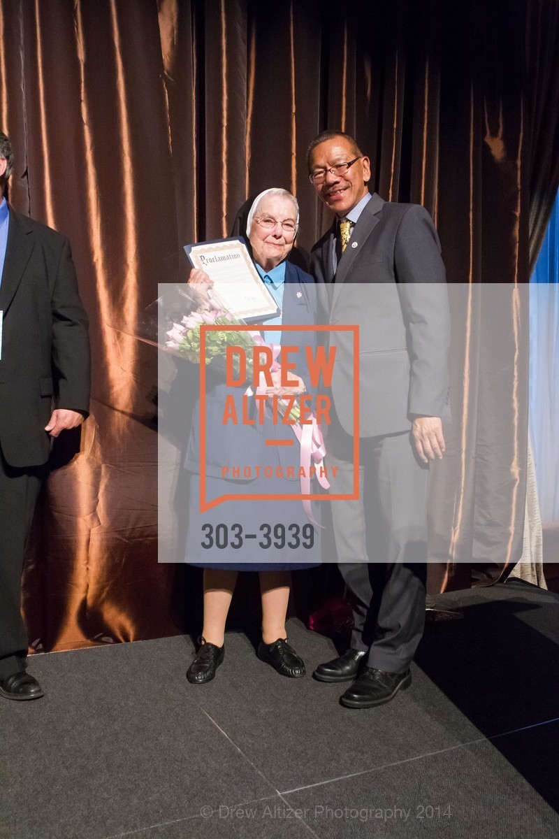 Sister Marianne Smith, Supervisor Norman Yee, 2014 COMING HOME GALA: A Night at Casino Royale, US, May 16th, 2014, Photo #303-3939 Sister Marianne Smith, Supervisor Norman Yee, Photo #303-3939