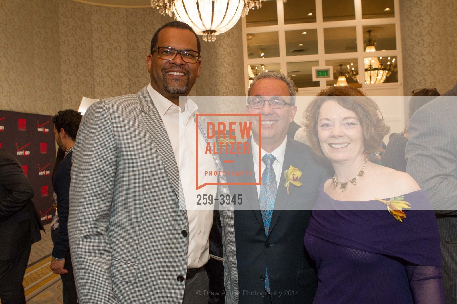 Fred Blackwell, Luis Herrera, Monica Pressley, LATINO COMMUNITY FOUNDATION'S 9th Annual Gala - Celebrating Philanthropy on Sabor Latino, US, April 30th, 2014, Photo #259-3945 Fred Blackwell, Luis Herrera, Monica Pressley, Photo #259-3945