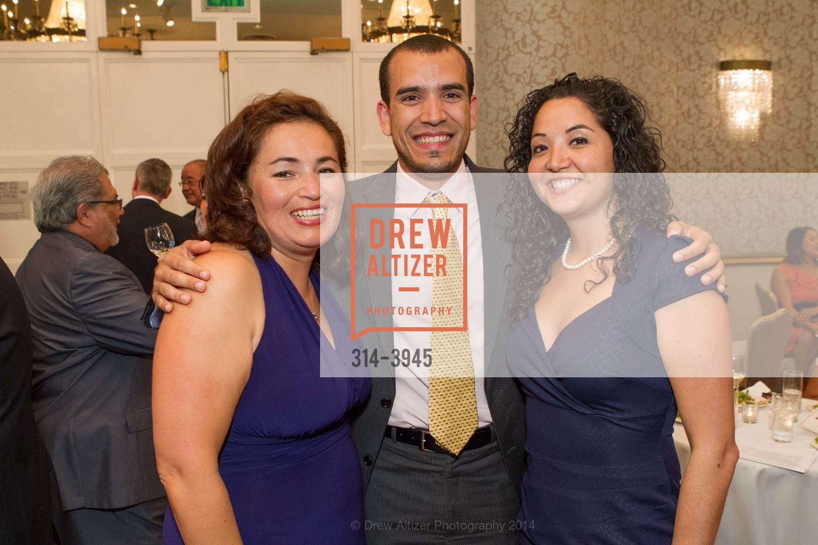 Lorena Chatterjee, Hector Mojica, Adrianna Samaniego, LATINO COMMUNITY FOUNDATION'S 9th Annual Gala - Celebrating Philanthropy on Sabor Latino, US, April 30th, 2014, Photo #314-3945 Lorena Chatterjee, Hector Mojica, Adrianna Samaniego, Photo #314-3945