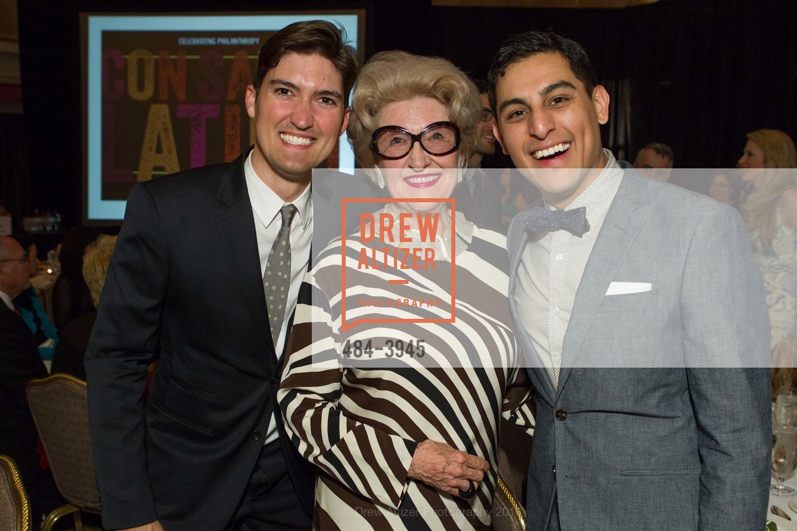 John Metcalf, Genelle Relfe, Cesar Torres, Photo #484-3945