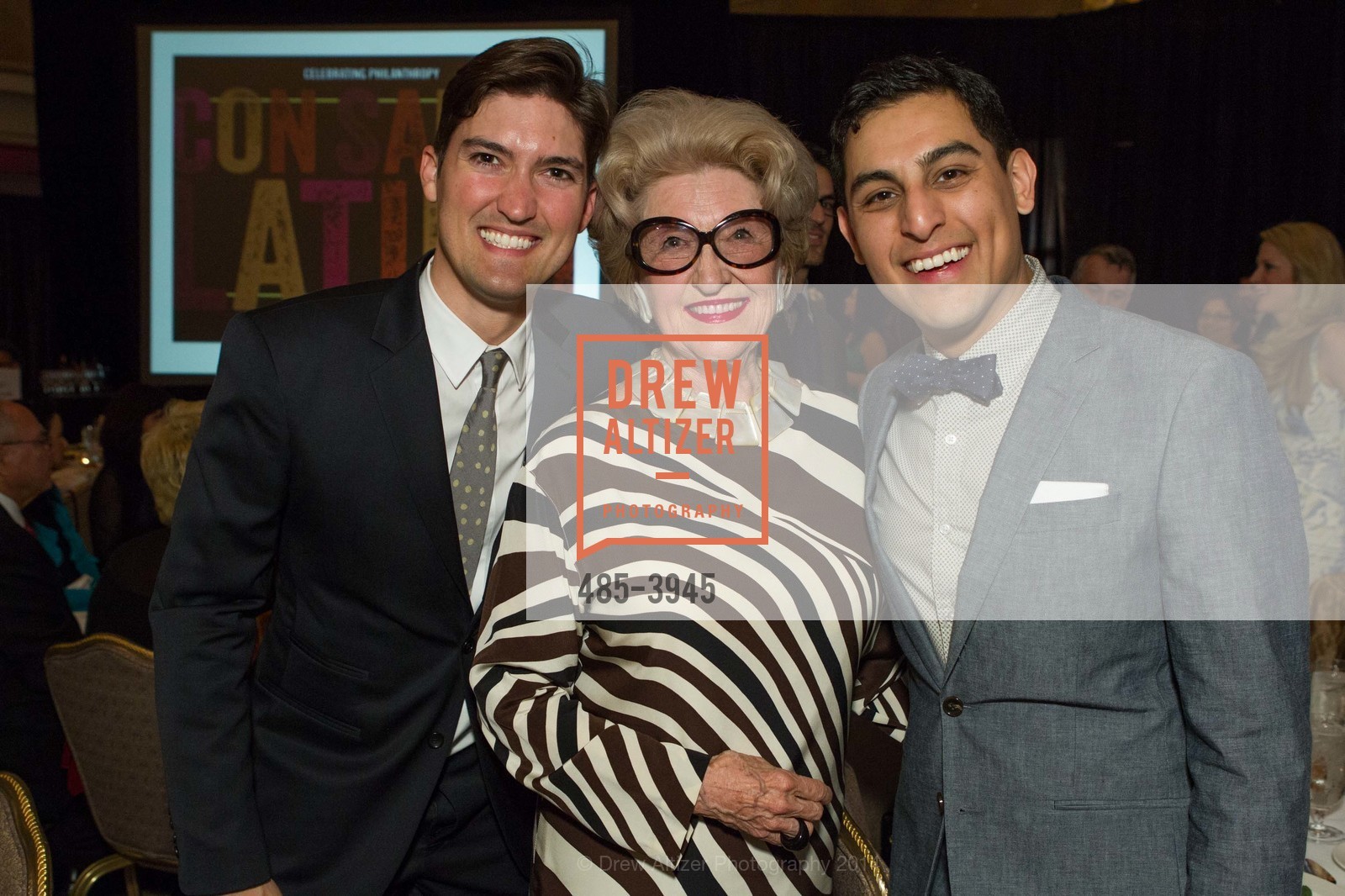 John Metcalf, Genelle Relfe, Cesar Torres, Photo #485-3945