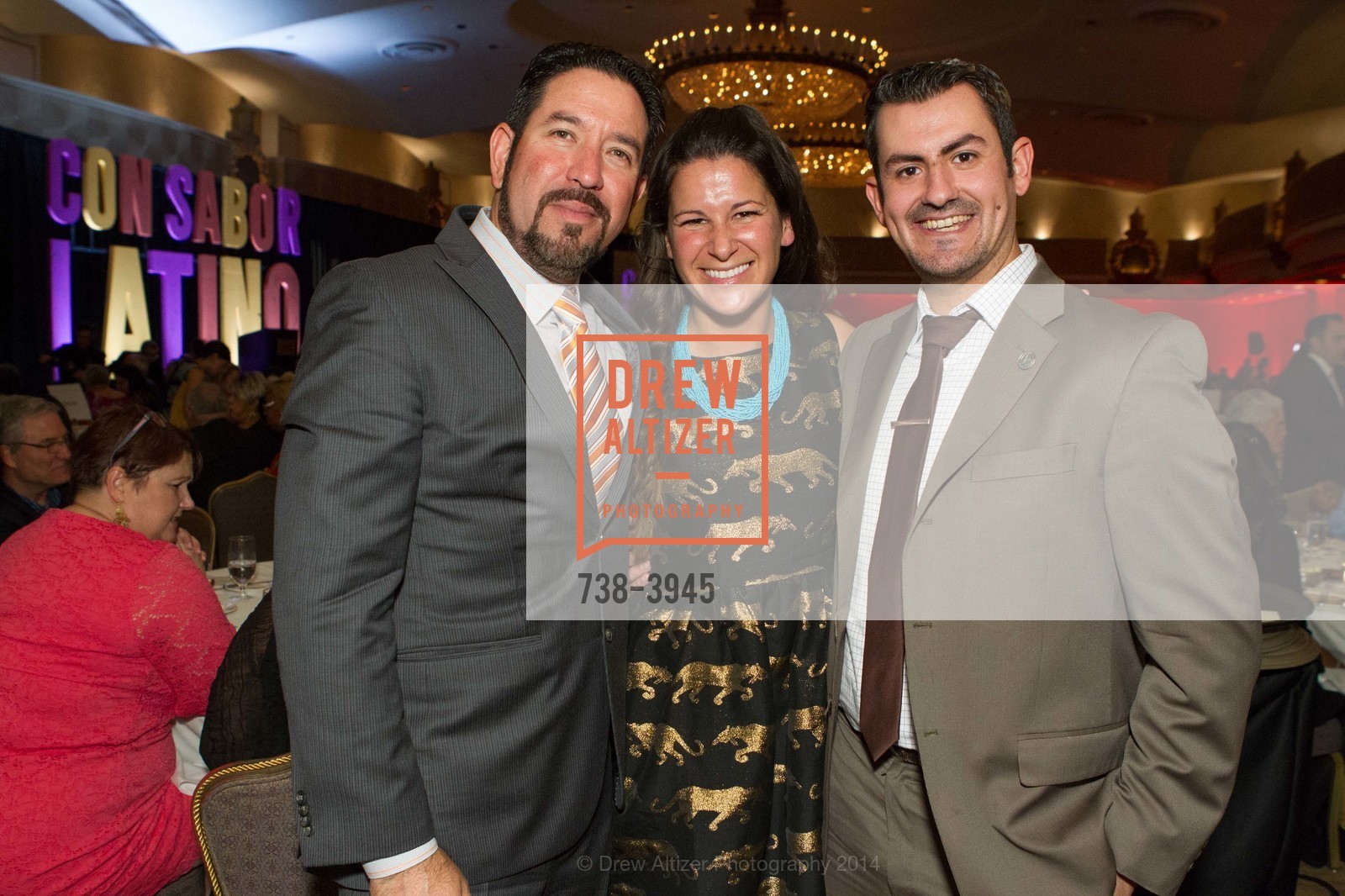 Andres Connell, Masha Chernyak, Francisco Munoz, LATINO COMMUNITY FOUNDATION'S 9th Annual Gala - Celebrating Philanthropy on Sabor Latino, US, April 30th, 2014, Photo #738-3945 Andres Connell, Masha Chernyak, Francisco Munoz, Photo #738-3945