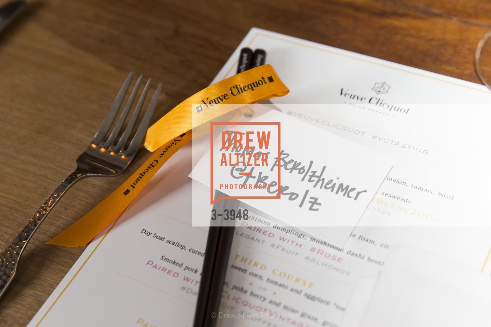 VEUVE CLICQUOTE Tasting Dinner, US, August 19th, 2014, Photo #3-3948 Photo #3-3948
